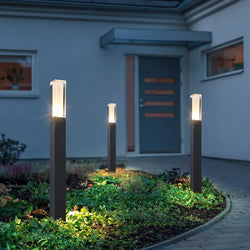 Lights of Scandinavia - Marby - Outdoor Waterproof IP65 10W LED Lawn Lamp New Style Aluminum Pillar Garden Path Square Landscape Lawn Lights